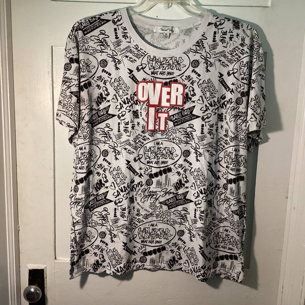 Vine & Valley “Over It” T- Shirt, XL